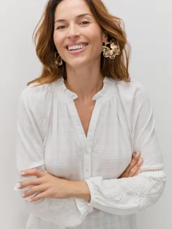 Encuentro Moda BLUSA MANGA BORDADA