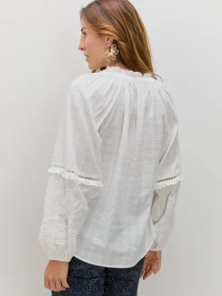 Encuentro Moda BLUSA MANGA BORDADA