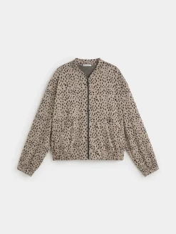 Encuentro Moda BOMBER ESTAMPADO ANIMAL