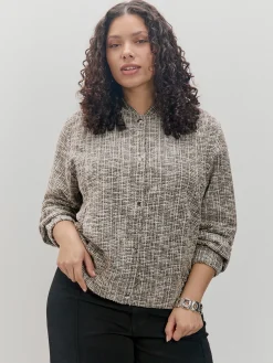 Encuentro Moda BOMBER TEJIDO TEXTURA