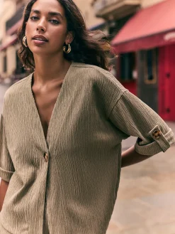 Encuentro Moda CAMISA DETALLE BOTON
