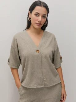 Encuentro Moda CAMISA DETALLE BOTON