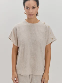 Encuentro Moda CAMISETA DETALLE BOTONES