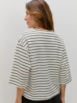 Encuentro Moda CAMISETA TEXTURA BOTON
