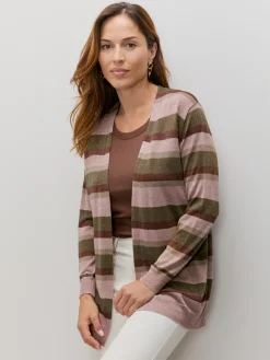 Encuentro Moda CARDIGAN RAYAS METALIZADAS