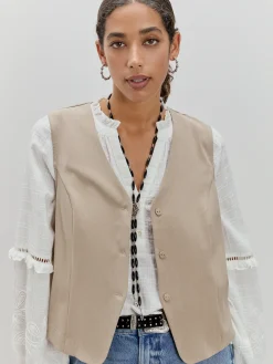 Encuentro Moda CHALECO BASICO BOTONES