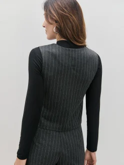 Encuentro Moda CHALECO RAYAS