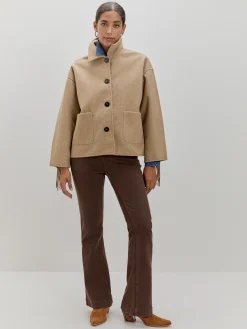 Encuentro Moda CHAQUETA LARGA FLECOS