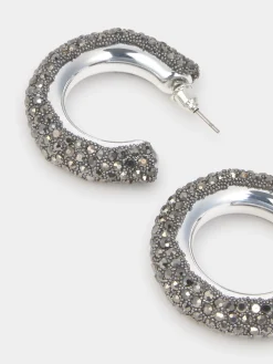 Encuentro Moda PENDIENTES AROS BRILLO