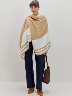 Encuentro Moda PONCHO RAYAS