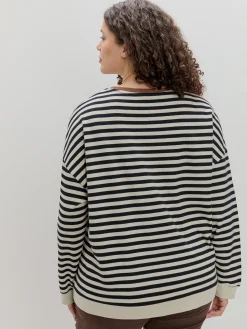 Encuentro Moda SUDADERA RAYAS LETTERING