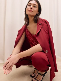 Encuentro Moda TOP LENTEJUELAS