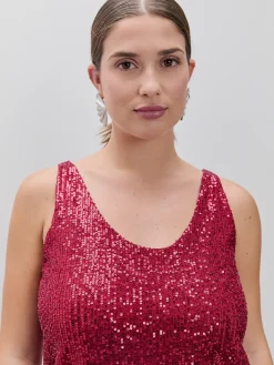 Encuentro Moda TOP LENTEJUELAS